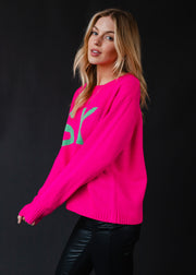 Ski Sweater - Pink