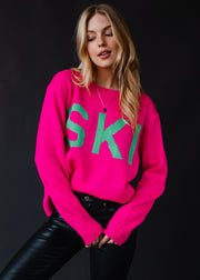 Ski Sweater - Pink