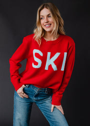 Ski Sweater - Red