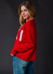 Ski Sweater - Red