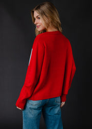 Ski Sweater - Red