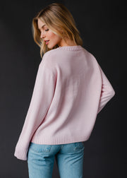 Ski Sweater - Light Pink