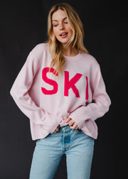 Ski Sweater - Light Pink