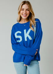 Ski Sweater - Blue