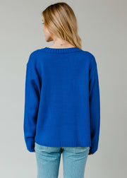 Ski Sweater - Blue