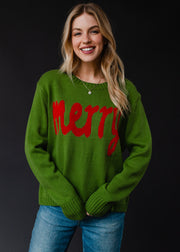 Merry Sweater - Green