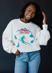 Retro Apres Ski Club Sweatshirt