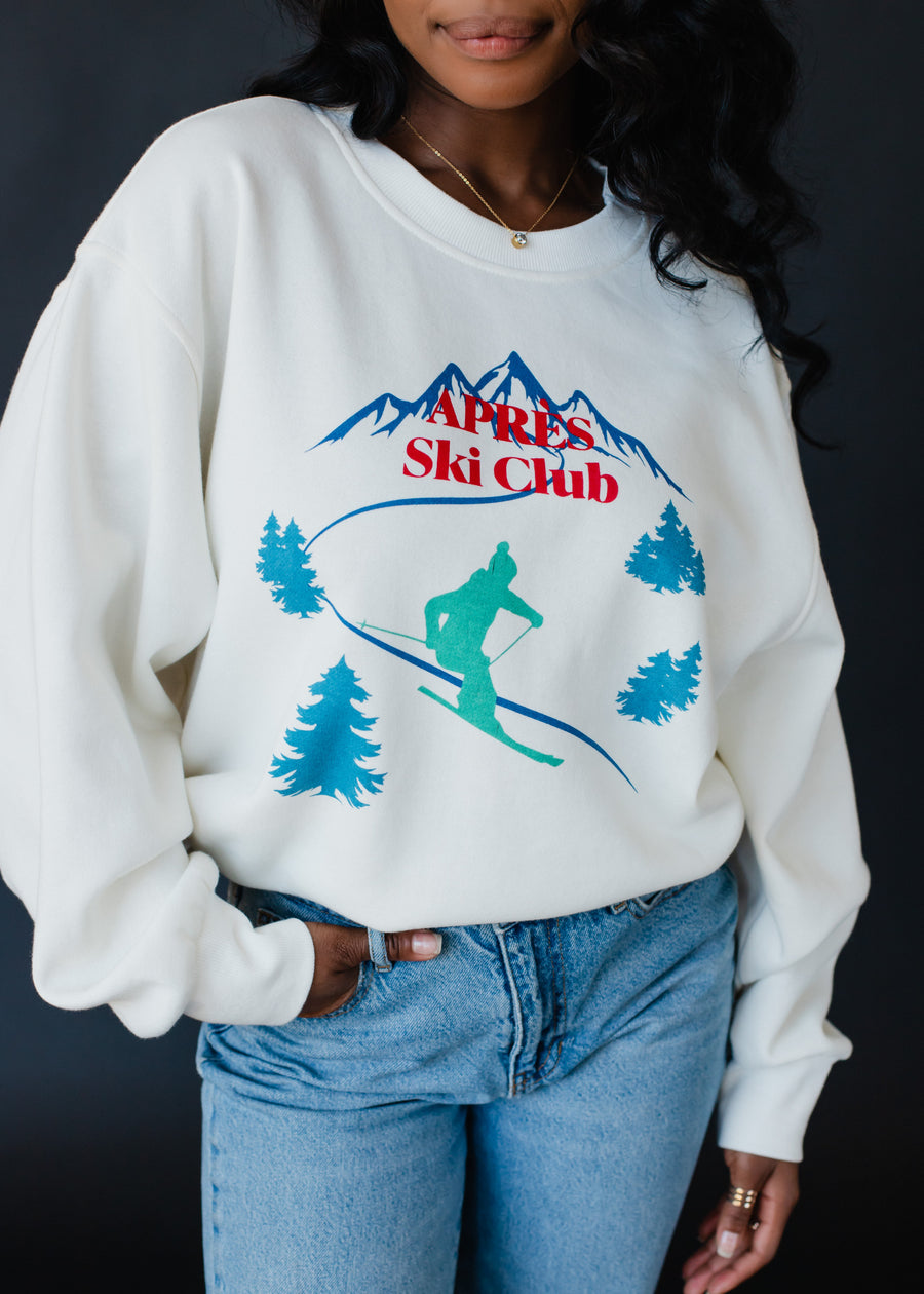 Retro Apres Ski Club Sweatshirt