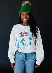 Retro Apres Ski Club Sweatshirt