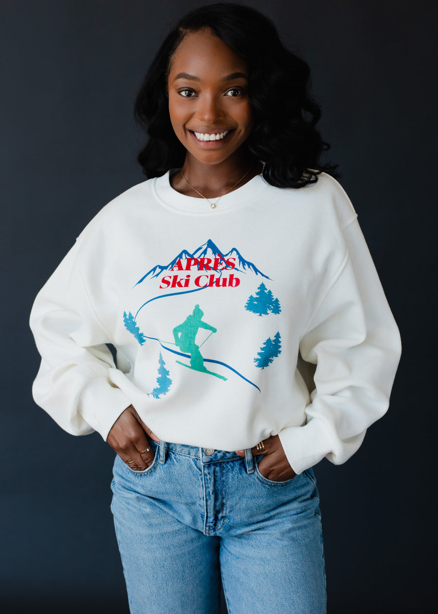 Retro Apres Ski Club Sweatshirt