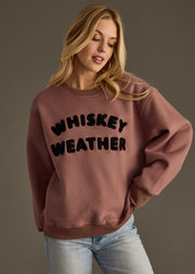 Whiskey Weather Sweatshirt - Mocha