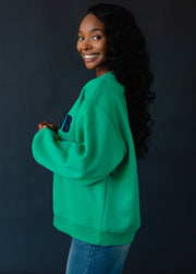 Ski Club Sweatshirt - Green