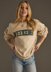 Weekend Sweatshirt - Beige