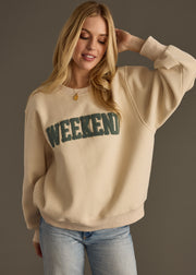 Weekend Sweatshirt - Beige