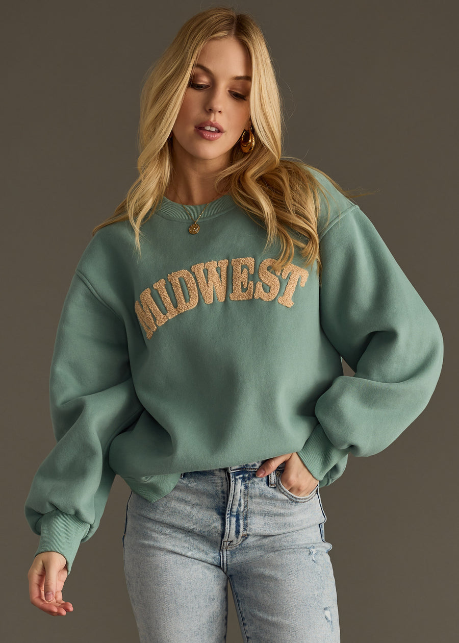 Midwest Sweatshirt - Teal