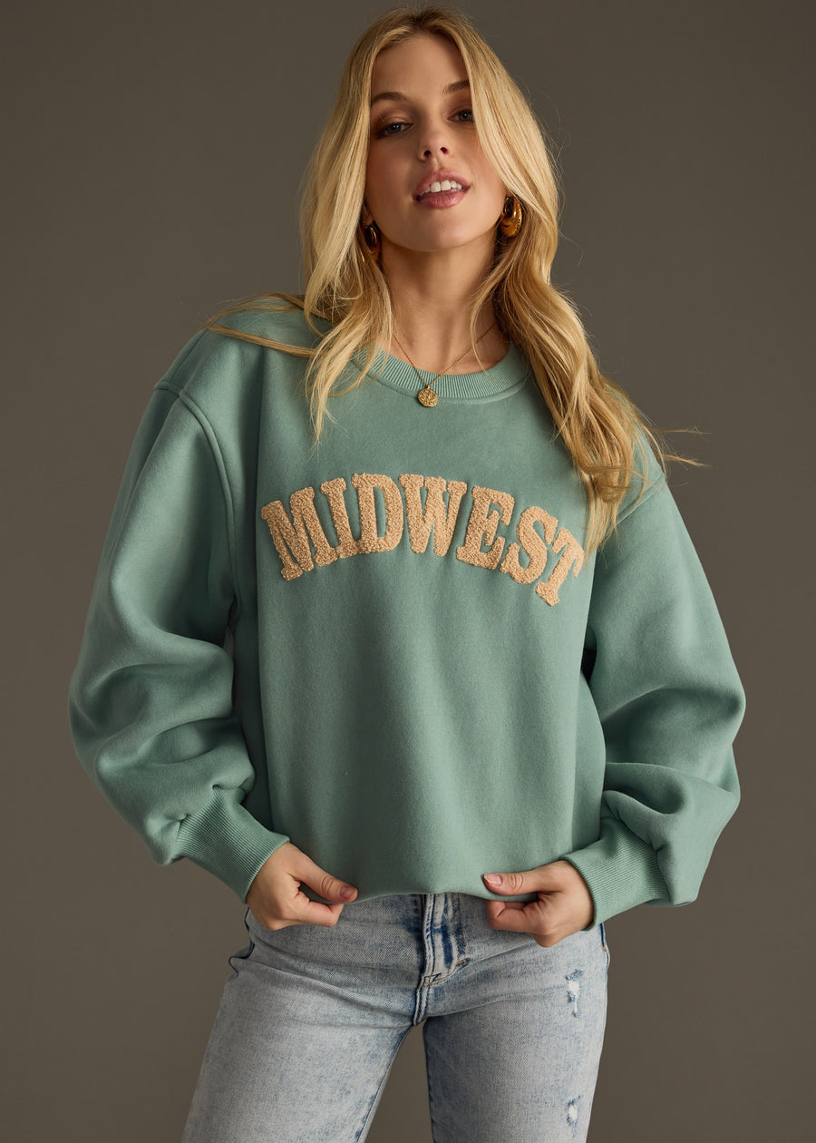 Midwest Sweatshirt - Teal