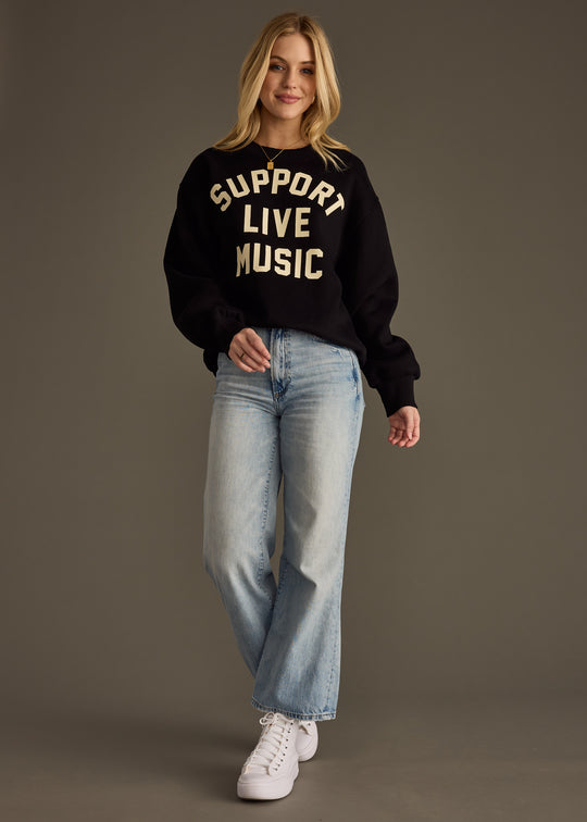 Support Live Music Sweatshirt