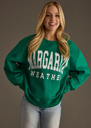 Margarita Weather Sweatshirt - Green