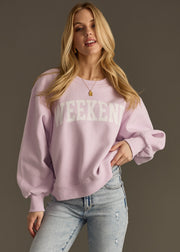 Weekend Sweatshirt - Lavender