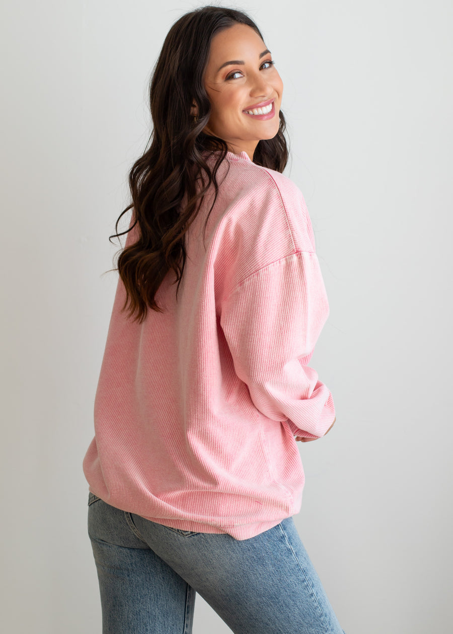 Margs Ribbed Sweatshirt