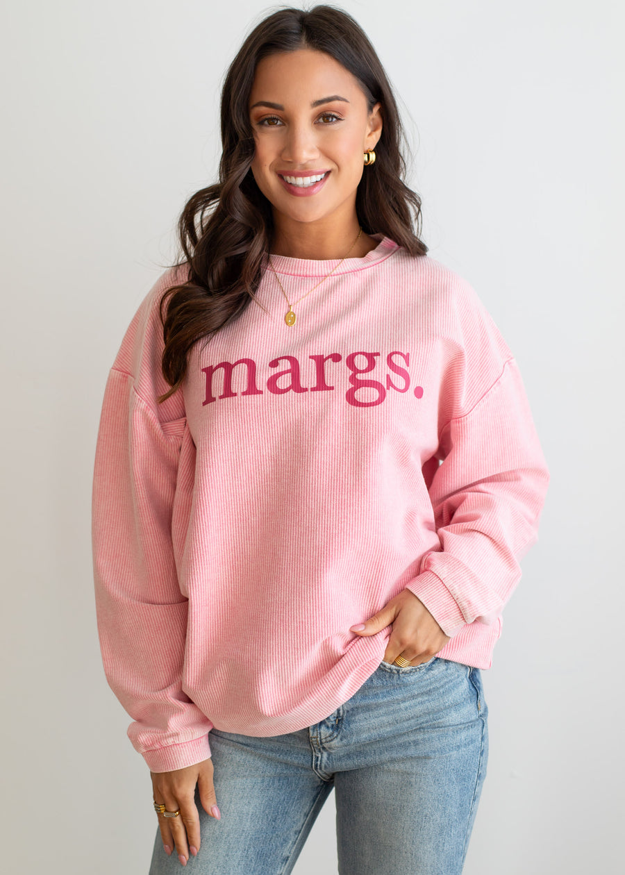 Margs Ribbed Sweatshirt