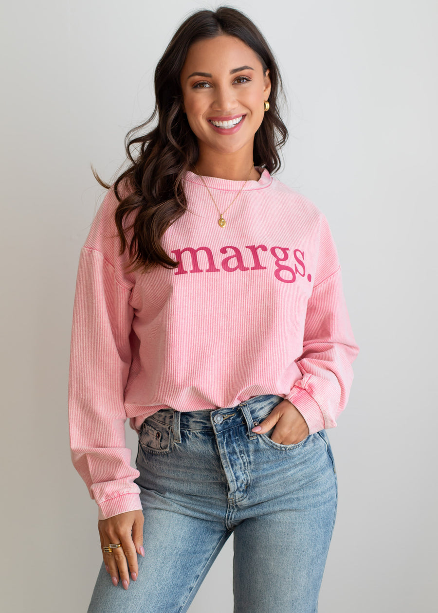 Margs Ribbed Sweatshirt