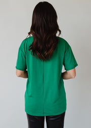 Christmas List Tee - Green