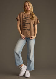 Western List Tee