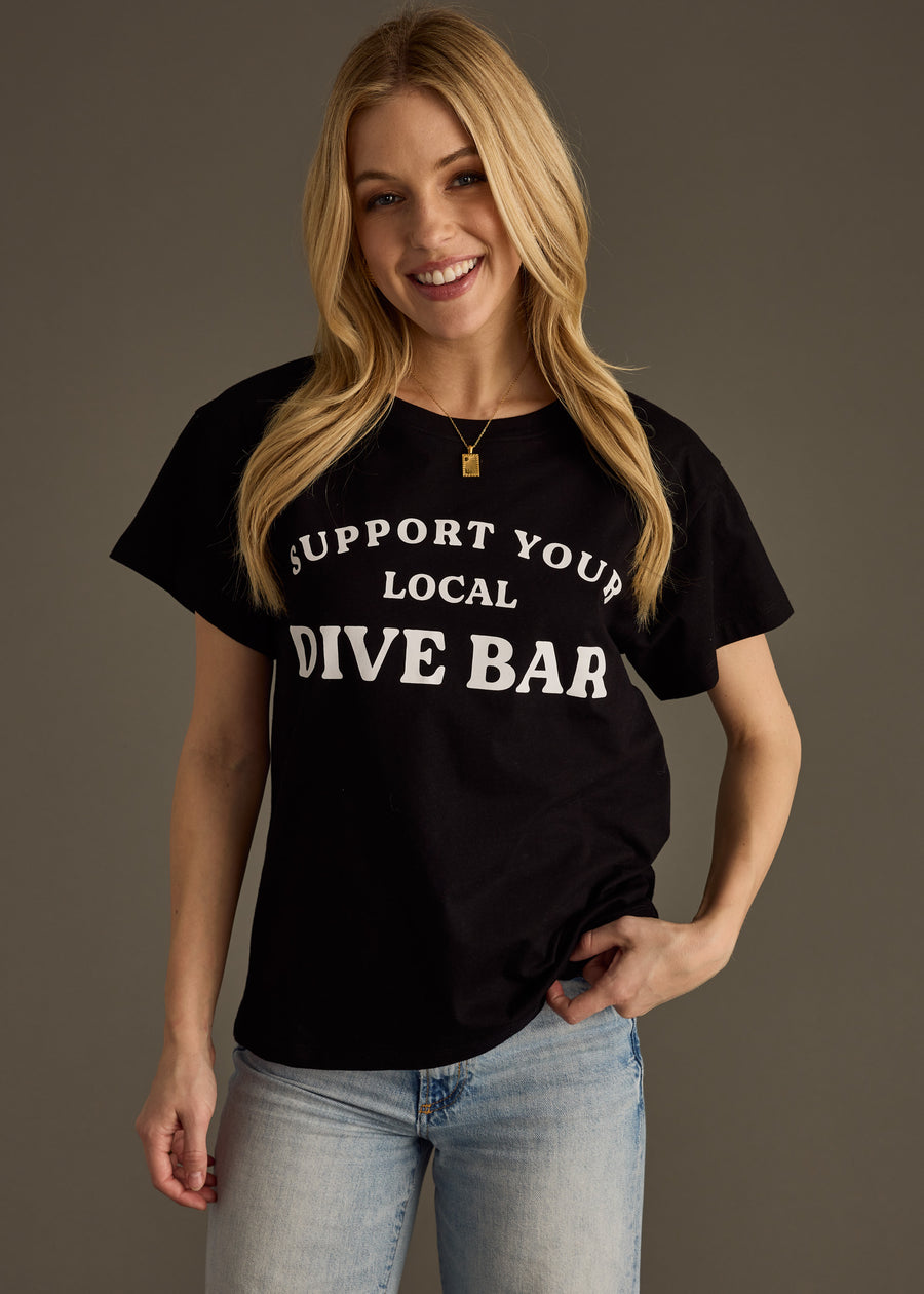 Support Your Local Dive Bar Tee