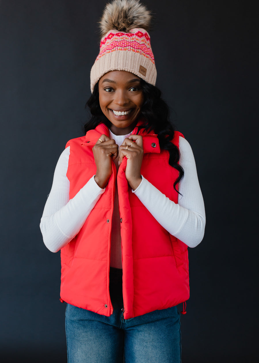 World Traveler Vest - Watermelon