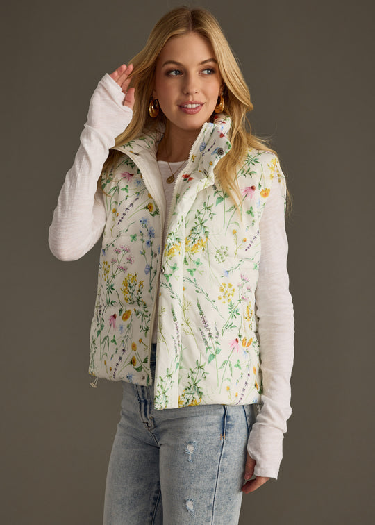 Lydia Floral Vest