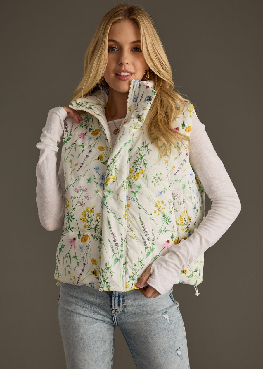 Lydia Floral Vest