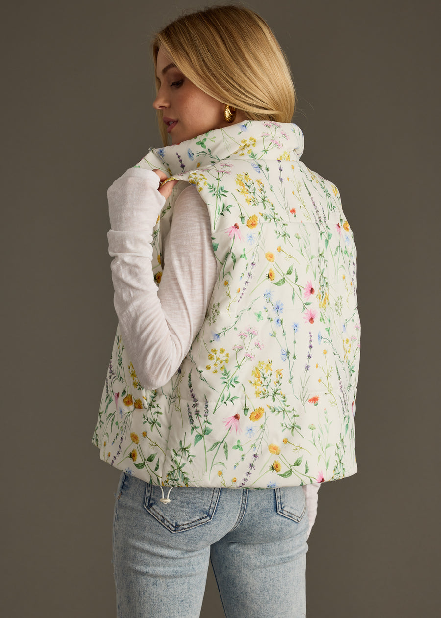 Lydia Floral Vest