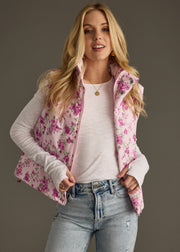 Sweet Pea Floral Vest