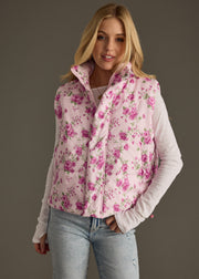 Sweet Pea Floral Vest