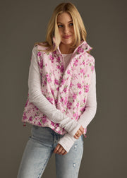 Sweet Pea Floral Vest