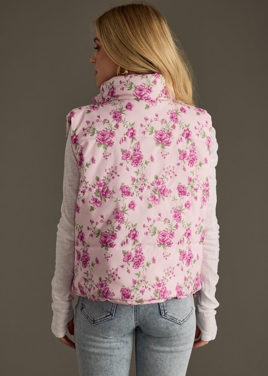 Sweet Pea Floral Vest