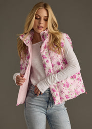 Sweet Pea Floral Vest