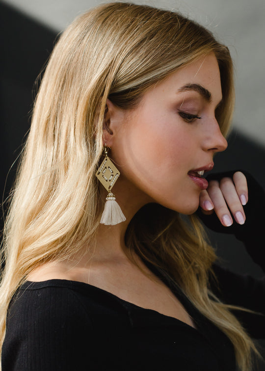 Adele Tassel Earrings