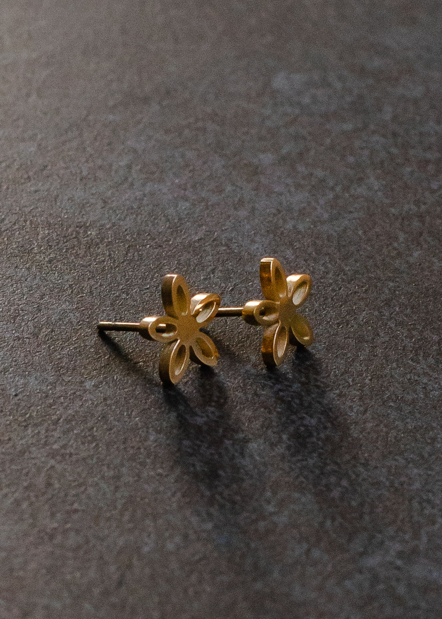 Olivia Stud Earrings - Gold