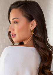 Luxe Gold Geometric Earrings