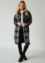 Kinzie Plaid Long Flannel