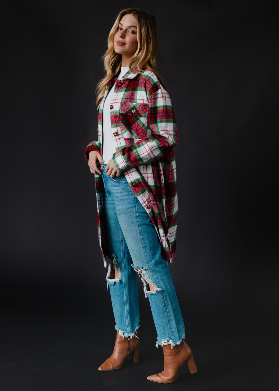 Piper Plaid Long Flannel