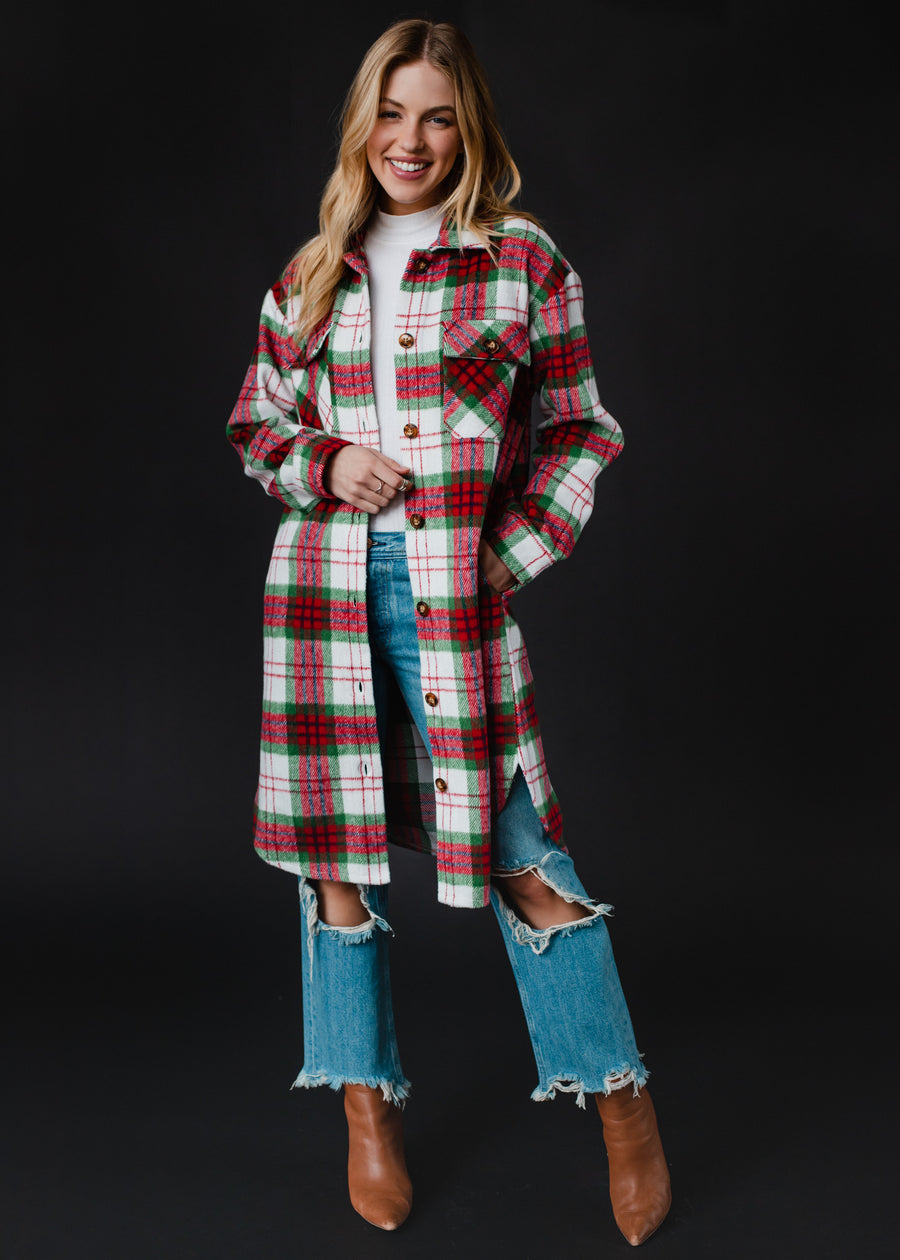 Piper Plaid Long Flannel