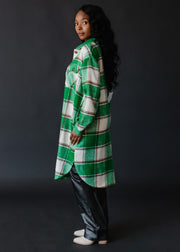 Daphne Plaid Long Flannel