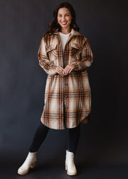 Faelyn Plaid Long Flannel