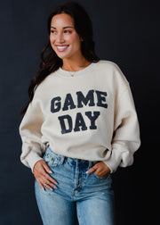 Game Day Sweatshirt - Tan