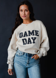 Game Day Sweatshirt - Tan