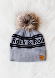 Rock & Roll Pom Hat - Gray