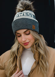 grey midwest hat